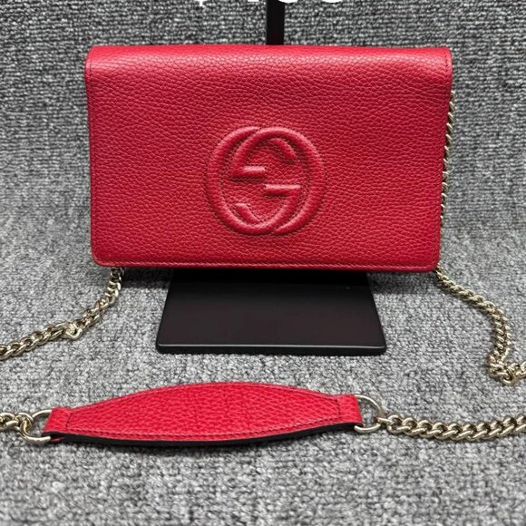 Gucci Soho Leather Shoulder Bag 499-081125 - Picture 2 of 16